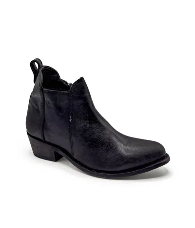 Liberty Black Women's Elsa Zipper Ankle Boots In Black