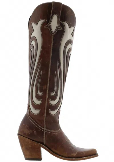 Liberty Black Women's Letzia Tall Boots In Mossil Tan In Brown