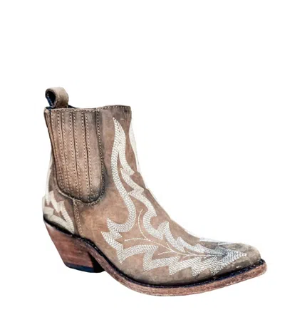 Liberty Black Women's Simone Stitched Ankle Boot In Brown