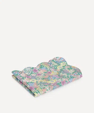 Liberty Ciara And Eloise Double-sided Scallop Placemat In Multi