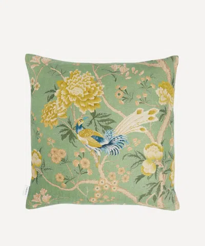 Liberty Elysian Paradise Square Linen Cushion
