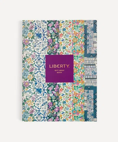 Liberty Floral Gift Wrap Book Multi