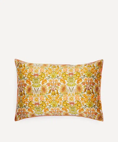 Liberty Floral Muse Silk Pillowcase In Multi