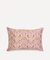 Liberty Floral Muse Silk Pillowcase In Pink