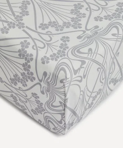 Liberty Ianthe Cotton Sateen Super King Fitted Sheet