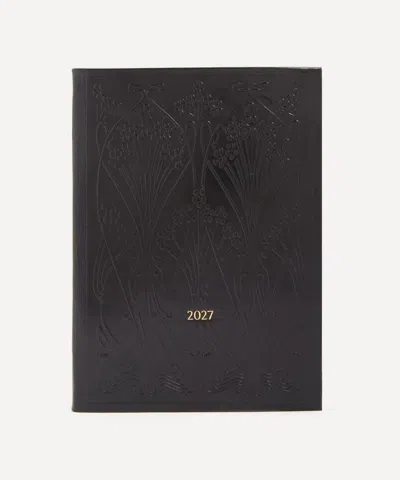 Liberty Ianthe Medium Leather Diary 2027 In Black