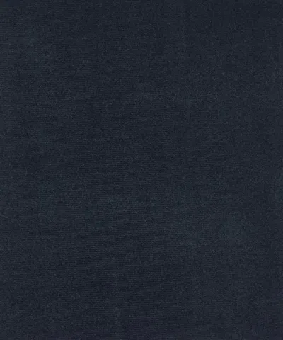 Liberty Interiors Cotton Velvet In Ink Liberty Fabrics In Blue
