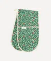 Liberty Joyous Juniper Double Oven Mitt In Green
