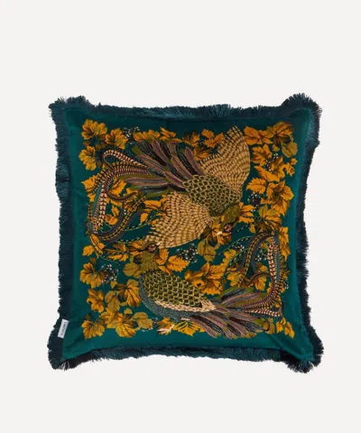 Liberty Lady Amphora Square Velvet Cushion