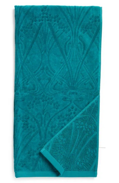 Liberty London Ianthee Bath Towel In Teal