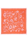Liberty London Mono Muse Silk Square Scarf
