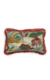 Liberty London Mt Stitch Cushion In Multi