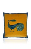Liberty London Peacock Garden Cushion In Multi