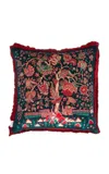 Liberty London Tree Of Life Cushion In Multi