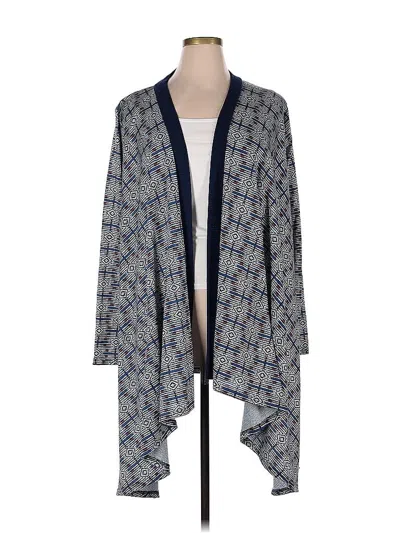 Pre-owned Liberty Love Cardigan Sweater In Blue