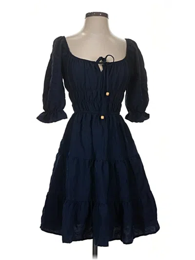 Pre-owned Liberty Love Casual Dress In Blue