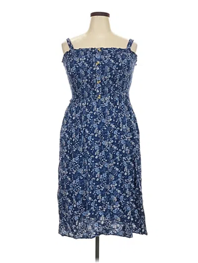 Pre-owned Liberty Love Casual Dress In Blue