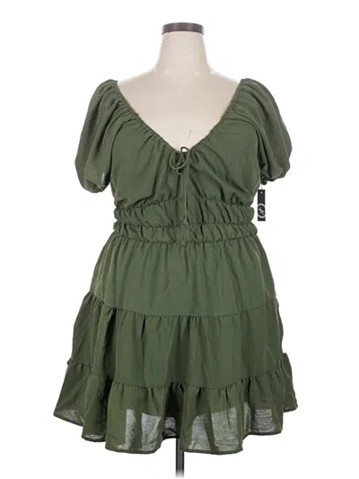 Pre-owned Liberty Love Casual Dress In Green