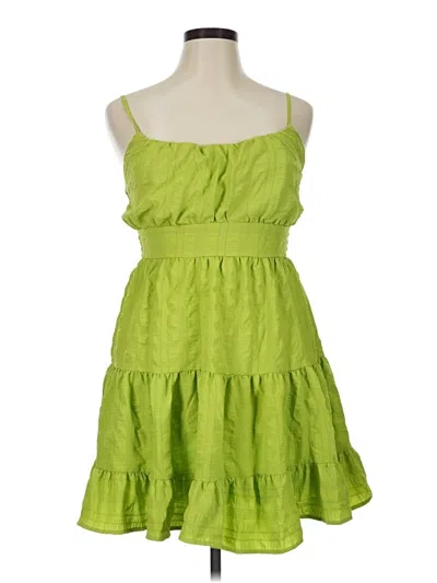 Pre-owned Liberty Love Casual Dress In Green