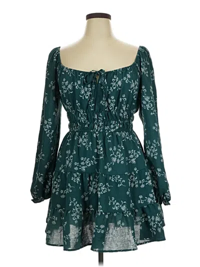 Pre-owned Liberty Love Casual Dress In Teal