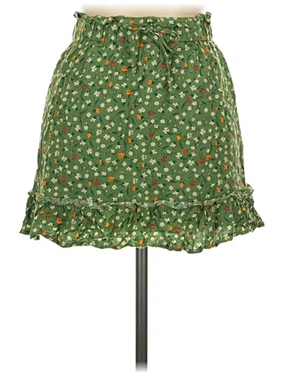Pre-owned Liberty Love Casual Skirt In Green