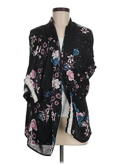 Pre-owned Liberty Love Kimono In Black