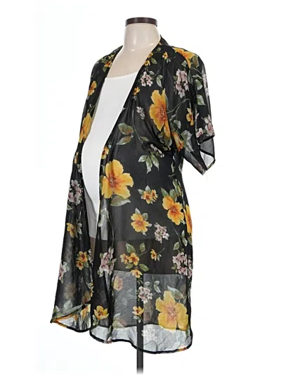Pre-owned Liberty Love Kimono In Black