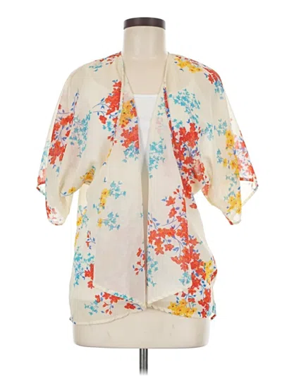 Pre-owned Liberty Love Kimono In Ivory