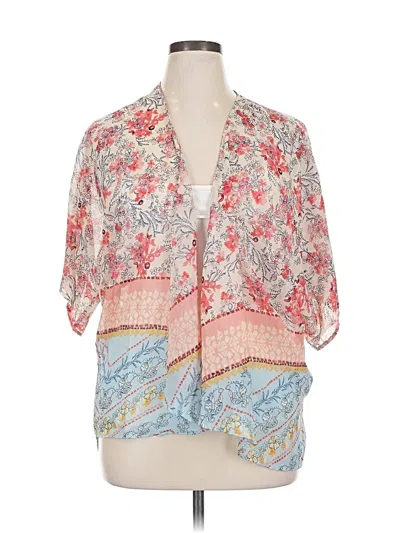 Pre-owned Liberty Love Kimono In Pink