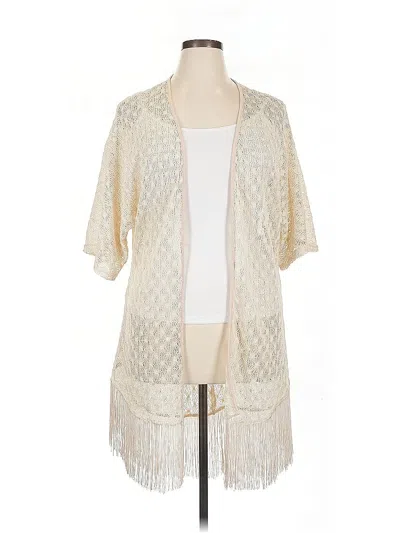 Pre-owned Liberty Love Kimono In White