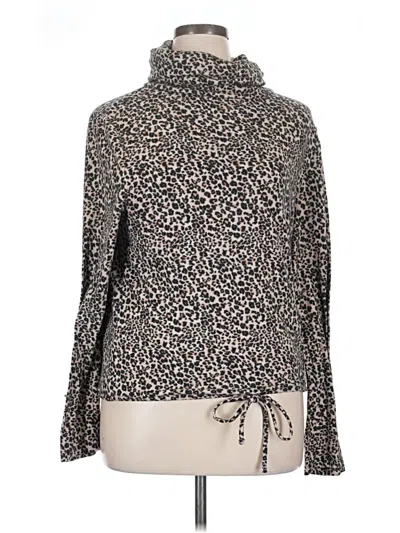 Pre-owned Liberty Love Long Sleeve Blouse In Gray