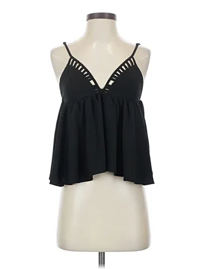 Pre-owned Liberty Love Sleeveless Blouse In Black