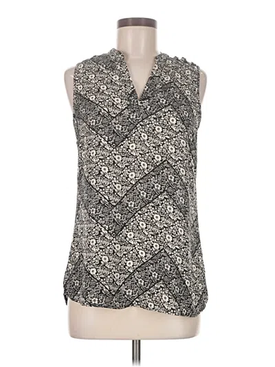 Pre-owned Liberty Love Sleeveless Blouse In Gray