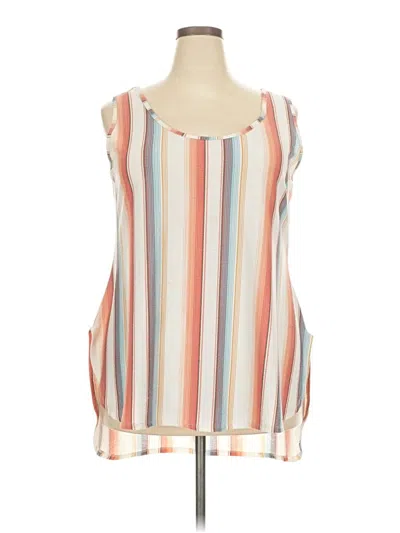 Pre-owned Liberty Love Sleeveless Blouse In Ivory