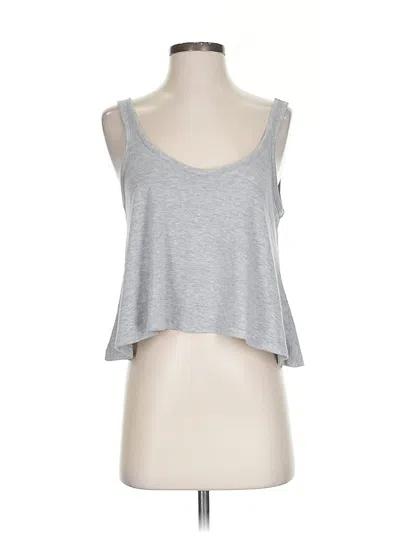 Pre-owned Liberty Love Tank Top Gray Strapless Neckline Tops