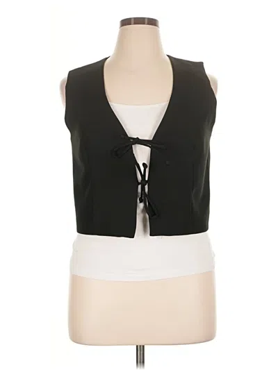 Pre-owned Liberty Love Vest In Black