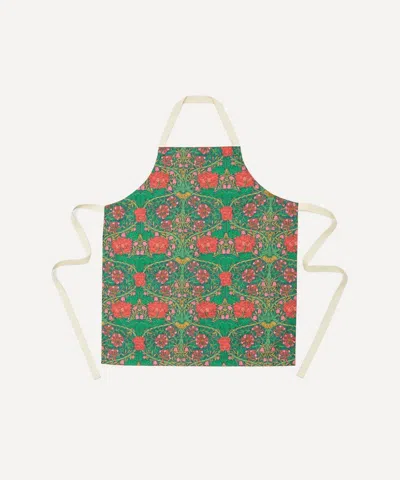Liberty March Sparkle Apron In Green
