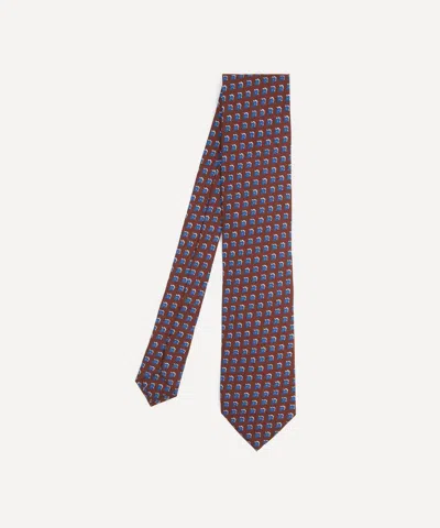 Liberty Mens Adamas Silk Tie In Pink