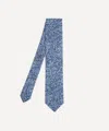 Liberty Mens Arcadia Trail Silk Tie In Burgundy