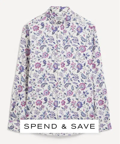 Liberty Mens Button-down Regular Fit Shirt In Eva Belle In Multi