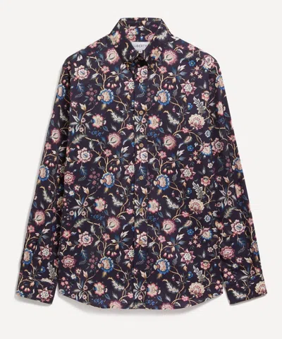 Liberty Mens Button-down Regular Fit Shirt In Eva Belle In Blue