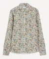 Liberty Mens Classic Fit Hemp Shirt In Rachel In Multi