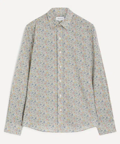 Liberty Mens Classic Fit Shirt In Katie & Millie In Multi