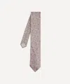 Liberty Mens Eloise Jacquard Tie In Neutral