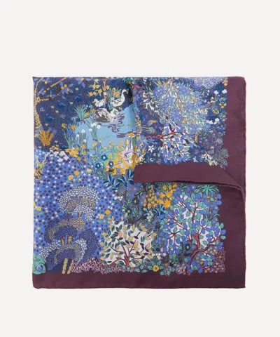 Liberty Mens Enchanted Orchard Pocket Square