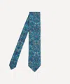 Liberty Mens Peacock Manor Silk Tie In Green