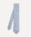 Liberty Phoebe Printed Silk Tie In Light Blue