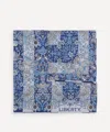 Liberty Mens Strawberry Thief Stripe Silk Pocket Square