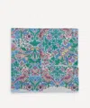 Liberty Mens Strawberry Thief Stripe Silk Pocket Square