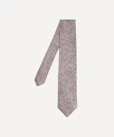 Liberty Mens Summer Blooms Jacquard Silk Tie